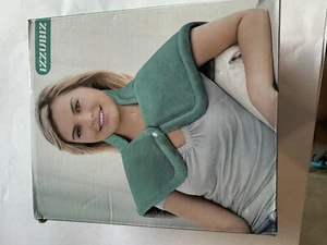 IZZUBIZ Heating Pad for Neck Shoulder and Back Pain Relief Electric Weighted - Picture 1 of 7