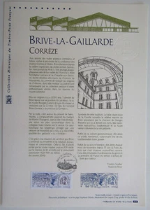 Document Philatélique 1er Jour : 43 2016 - Brive la Gaillarde Corrèze - Imagen 1 de 1