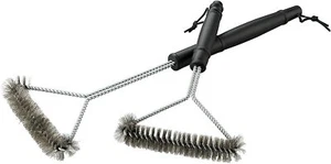 2 x Draht Dreieck Grillbürste Grill Reinigung Reiniger Schaber Werkzeug KOMMERZIELL - Bild 1 von 4