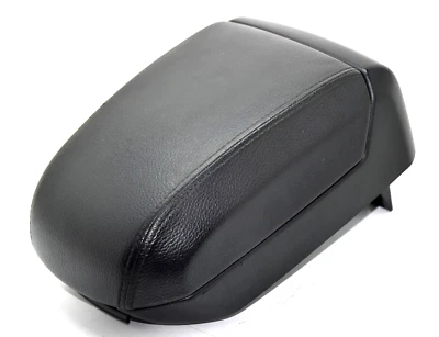 💎 2008-2010 Saturn Vue consola central negra cuero reposabrazos tapa almacenamiento OEM Foto 1 de 4