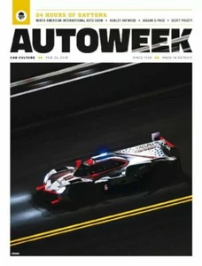 AUTOWEEK MAGAZINE FEBRUARY 26 2018 24 HOURS OF DAYTONA, HURLEY HAYWOOD, JAGUAR! - Picture 1 of 6