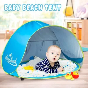 Baby Beach Tent Pop Up Portable Shade Pool UV Protection Sun Shelter for Infant - Picture 1 of 7