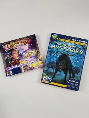 Shadow Wolf Mysteries TRACKS OF TERROR/ Amazing Hidden Object CE PC Game NEW  - Image 1 of 2