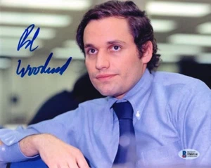 BOB WOODWARD SIGNED AUTOGRAPHED 8x10 PHOTO WATERGATE SCANDAL BECKETT BAS - Picture 1 of 2
