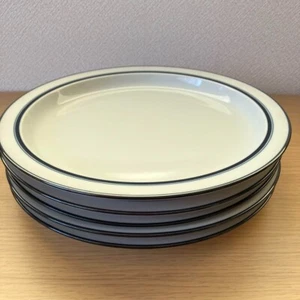 JUEGO DE 5 PLATOS DE CENA DANSK BISTRO AZUL CHRISTIANSHAVN 26,5 cm sin caja sin usar - Imagen 1 de 3