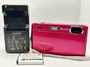 [Near Mint ] Fujifilm FinePix Z900EXR Pink 16.0MP Digital Camera From JAPAN - Picture 1 of 21