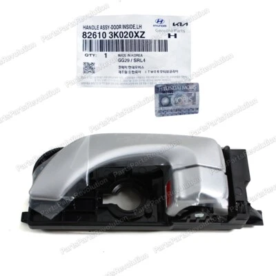 Manija de puerta interior delantera izquierda GENUINA 826103K020XZ para Hyundai 06-08 Sonata Foto 1 de 4