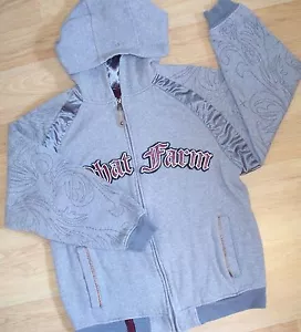 Boys Long Sleeve Zip-Hoodie "Phat Farm" Sz. Medium Youth~ Super Nice! - Picture 1 of 6