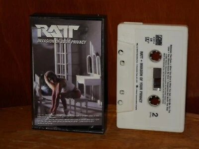 Ratt Invasion of Your Privacy Cassette 1985 Atlantic Records Release VGC 1980's - Image 1 of 4