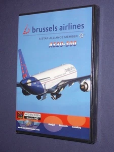 JUST PLANES COCKPIT VIDEO DVD :        brussels airlines A330      new &  sealed - Picture 1 of 1