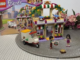 Lego Friends 41311 Heartlake Pizzeria Come w/ Instruction Manuals ** NO BOX**