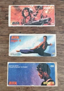 Chewing gum wrappers. Vintage Bifa Zagor. Rare. Zagor 2. Vintage stickers - Picture 1 of 24