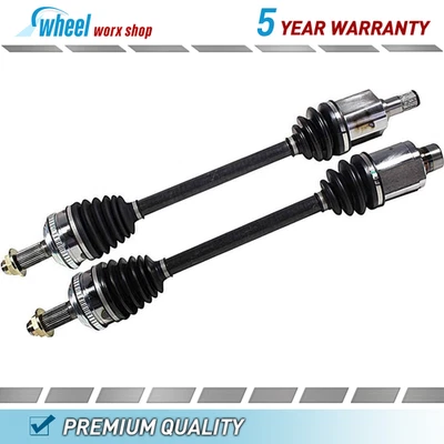 Front Pair CV Axle Joint Shaft Assembly for 2006-08 Honda Pilot 03-06 Acura MDX - Image 1 of 4