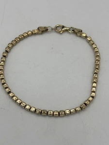 Signiertes LIRM 925 Silber Perlenarmband 6 Zoll  - Bild 1 von 6