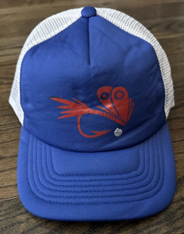 Gorra de camionero pesca con mosca Redington - Logotipo de mosca - Espuma y malla NUEVA Foto 1 de 4