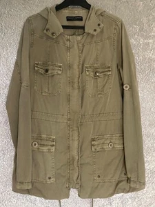 Women’s Vintage 90s/y2k Khaki Parka Size 12 UK - Picture 1 of 5
