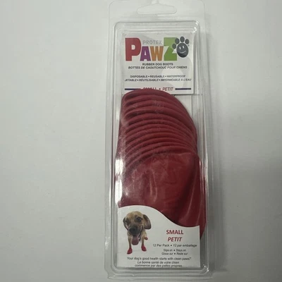 Ботинки для собак Protex Pawz - красные - маленькие - Изображение 1 из 4