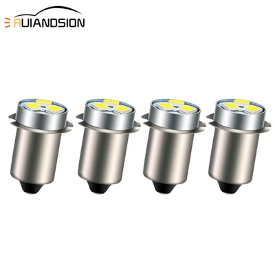 4Stück PR2 P13.5S LED SMD Fackellicht Taschenlampe Lampe Weiß 3V/4.5V/6V/12V/18V - Bild 1 von 4