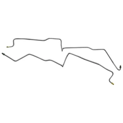 Brake Lines 后轴鼓制动器 4wd 1998-02 道奇 Durango 不锈钢金属原色 2件 — 第 1/4 张图片