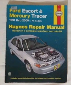 Haynes Repair Manual Ford Escort & Mercury Tracer 1991 - 2000 - 36020 - Picture 1 of 14