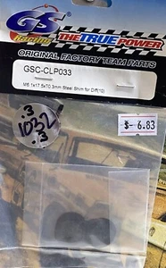 GS Racing GSC-CLP033 M6 1x17 5xTO 3mm Steel Shim For Diff{10}NIP USA Shipped - Picture 1 of 7