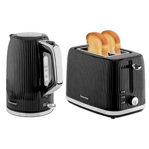 Black Kettle and Toaster Set - Picture 1 of 6