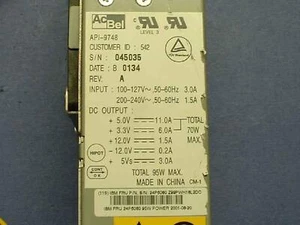 24P6080 IBM POWER SUPPLY ATX SIZE - Picture 1 of 10
