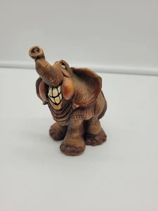 Vintage 1985 John Raya Elephant Figurine Beasties Of Kingdom - Picture 1 of 12