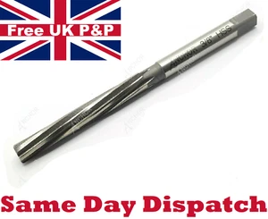 Reamer A Mano A Spirale Con Flute Dritto Con Manico Imperiale HSS 3/8" M2 - Picture 1 of 1
