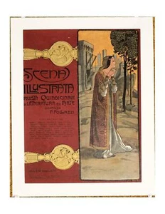 Scena Illustrata Arts Literature Music Theatre Greek Woman 1932 - Picture 1 of 1