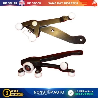 Bisagra guía de rodillos de puerta corredera parte inferior izquierda para VW Multivan V VI - Imagen 1 de 4