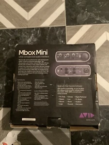 AVID Mbox Mini USB Audio Computer Recording Interface 2 In 2 Out 9100-65020-00 - Picture 1 of 4