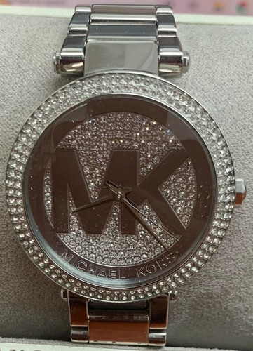 Orologio Donna Michael Kors MK5925 Parker Quadrante Argento Acciaio Inox