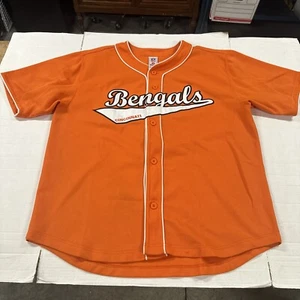 Cincinnati Bengals NFL Players Mens XL # 9 Carson Palmer Baseball Style Jersey! - Picture 1 of 6