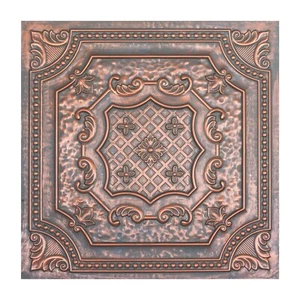 Suspended Ceiling Tile Drop in ceiling panels PL04 Rustic copper 10pcs/lot - Picture 1 of 20