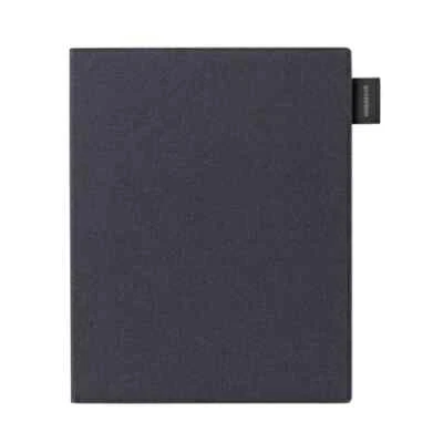 FUJITSU QUADERNO Cover A4 Size FMVCV41BK Blue Black Fabric Japan F/S new - image 1 of 4