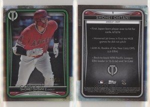 2020 Topps Tribute Green /99 Shohei Ohtani #9