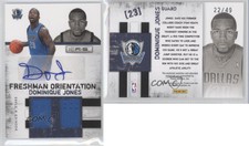 2010-11 Panini Rookies & Stars Signatures /49 Dominique Jones #23 Rookie Auto RC