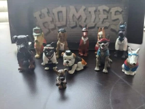 HOMIES DOGPOUND SERIES#1 NEW-PUNCHER,CLOWN PITTY, POCO LOCO,MUGSY,CHICO,BIG DANE - Picture 1 of 2