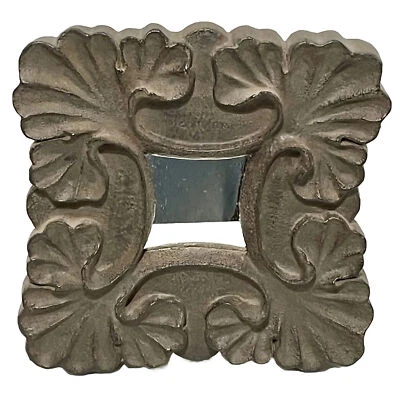 Vintage Fleur-De-Lis Mirror Frame  12" x 12" - Image 1 of 2