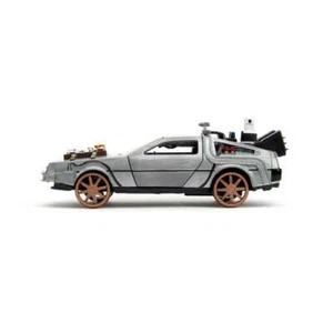 Back To The Future III DeLorean Time Machine Railroad Wheels 1/32 Jada - Imagen 1 de 12
