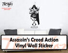 Autocollant mural vinyle surdimensionné personnalisé Assassin's Creed Action