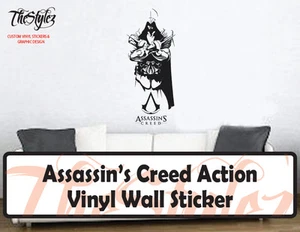 Assassin's Creed Action Custom Oversize Vinyl Wall Sticker - Picture 1 of 4