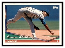 1994 Topps #545 RAMON MARTINEZ Los Angeles Dodgers ~E6G