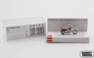 Busch moto USA rosso n. 40153 1:87 /BUN26 - Foto 1 di 1