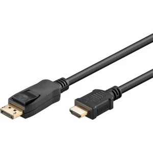Display-Port-Adapter-Kabel Stecker an HDMI™-Stecker schwarz 2m - Bild 1 von 1