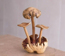 Exotic Mushroom Sculpture, Fungi, Handcraft, Ornament, New Year Gifts