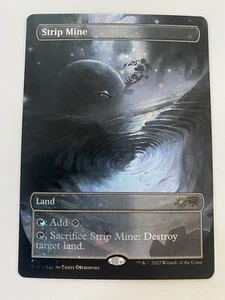 Strip Mine *GALAXY FOIL* SECRET LAIR: Totally Spaced Out MT/NM MTG Comb Ship - Picture 1 of 10