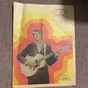 Vintage Glenn Campbell Senior Weekly Reader Magazine Dated June 18th, 1971-EUC - Picture 1 of 9