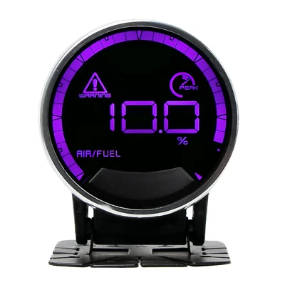 Advance 60mm A2 Lcd Digital 7 Color Air Fuel Ratio Gauge Meter without Sensor - Image 1 of 4